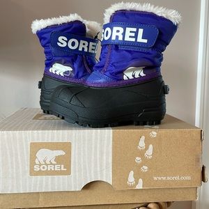 Sorel Kids Snow Commander Boots - 8Y